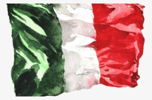 Italy For Nutrigenomics - Italian Flag Watercolor