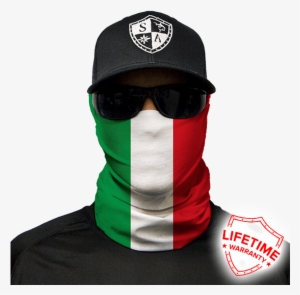 Italian Flag - Mahi Mahi Face Shield