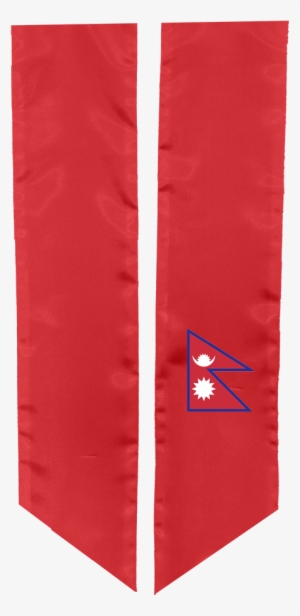 Study Abroad Sash For Nepal - Flag