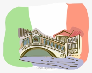 Italy - Bridge In Italy Clipart