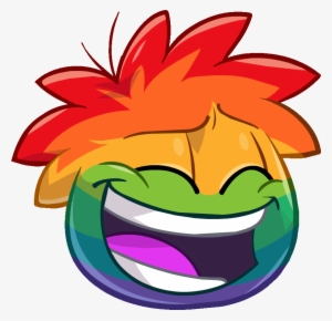 Rainbowp1 - Club Penguin Island Emote