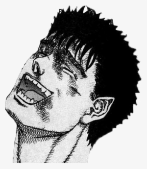Guts Laughing - Puck Berserk Meme