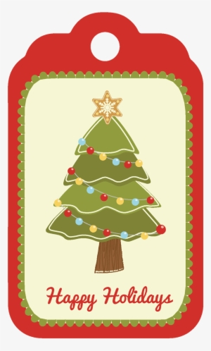 Christmas Gift Tags - Birthday Background