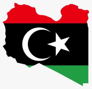Flag Of Libya Italian Libya Map - Libya Map And Flag