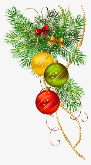 Branch Clipart Christmas - Christmas Balls Clip Arts
