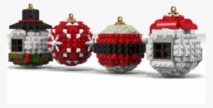 Christmas Balls Ornaments - Lego