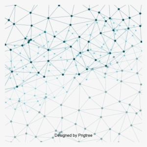 Geometric Hollowed Line Net Starry, Geometry, Hollowing - Psd