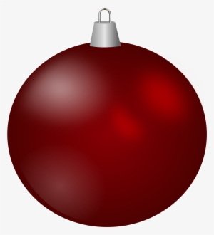 Clipart Christmas Ball - Christmas Ball Clipart Red
