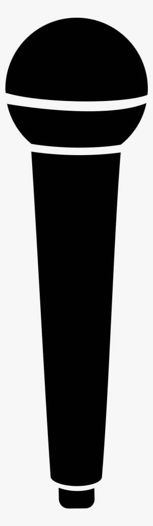 Microphone Clipart Graphic - Microphone Black And White
