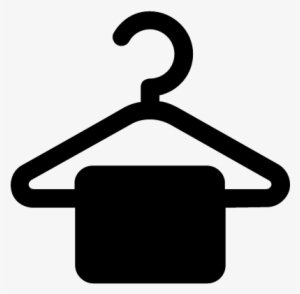 Clothes Hanger Vector - Dry Cleaning Service Icon
