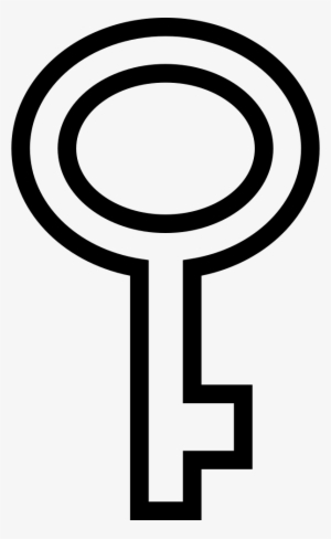 Key Of Oval Shape Outline Comments - Shape