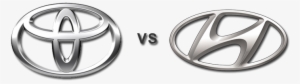 Hyundai Logo Transparent Png - Toyota Vs Hyundai Logo
