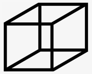 Three, Box, Outline, Shapes, Cube, Shape, Cubes - Cube Clipart Black And White