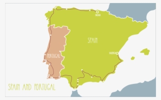 Map Of Spain And Portugal At 1789ad