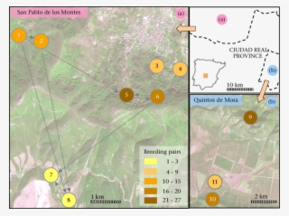 Map Of The Study Area Including The Location Of The