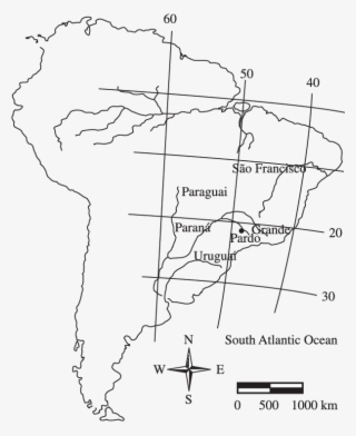 Map Of South America