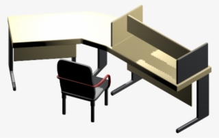 Reception Desk 3ds Max Model
