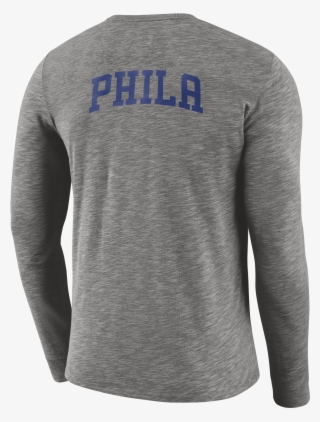 Philadelphia 76ers Men's Dry Long Sleeve Tee By Nike