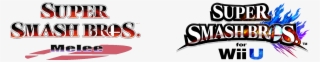 Super Smash Bros Melee Logo Png
