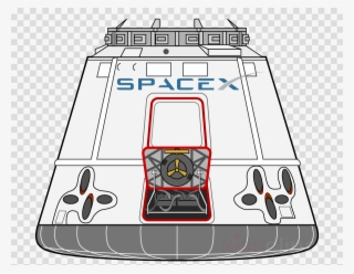 Dragon Capsule Png Clipart Spacex Dragon Spacecraft