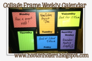 I've Seen These Dry Erase Collage Frames All Over The