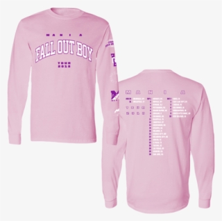2018 Tour Pink Long Sleeve Tee