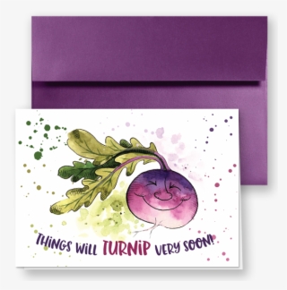 Turnip Pun Watercolor