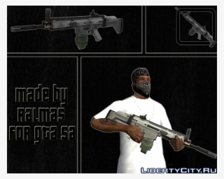 Ружейный Мод Scar-h Из Call Of Duty Modern Warfare