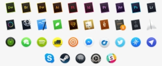 Icons For Mac Os X, Includes System Preferences, Mail,
