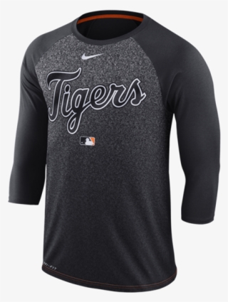 Nike Detroit Tigers Pitch Blue Heather Authentic Collection