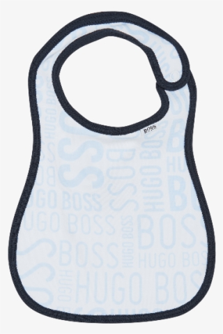 White Motif Bib