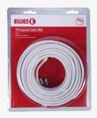 Ellies Tv Coaxial Cable 20m Rg6
