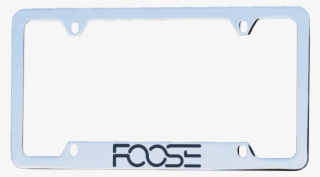 Foose License Plate Frame