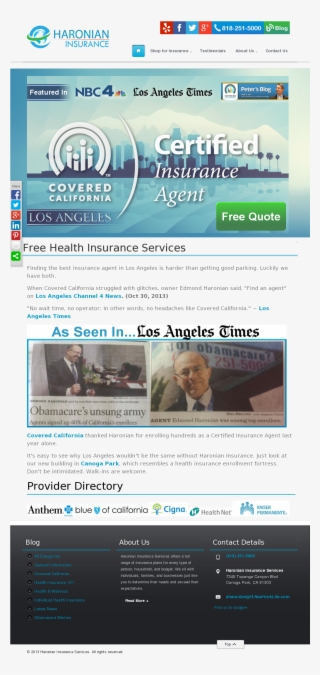 Eharonianinsurance Competitors, Revenue And Employees