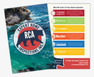 A Logo, Flyer, And Business Card Designed For A Home