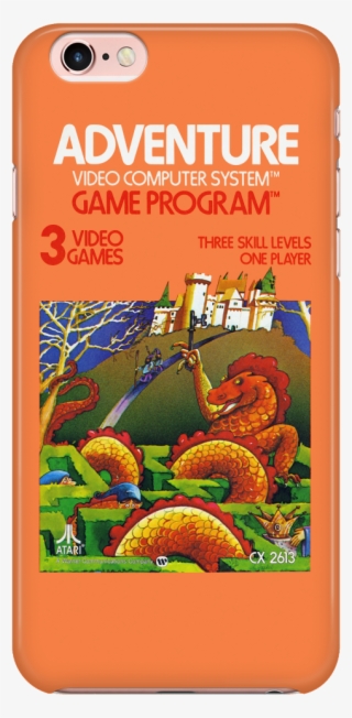 Adventure Atari 2600 Retro Vintage Video Game Box Iphone