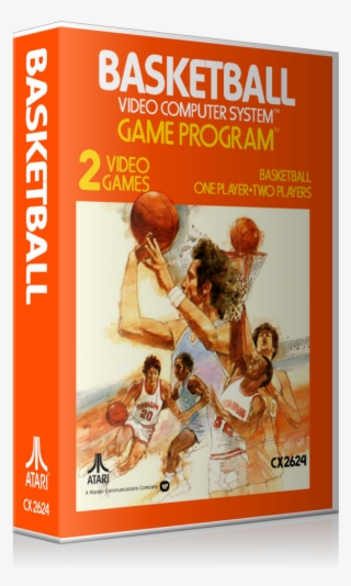Basketball Atari 2600 Game Cover To Fit A Ugc Style