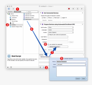 Automator Variables