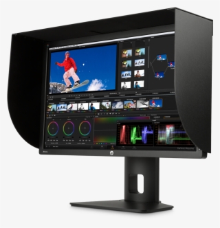 Hp Dreamcolor Z27x Professional Display, Left Facing