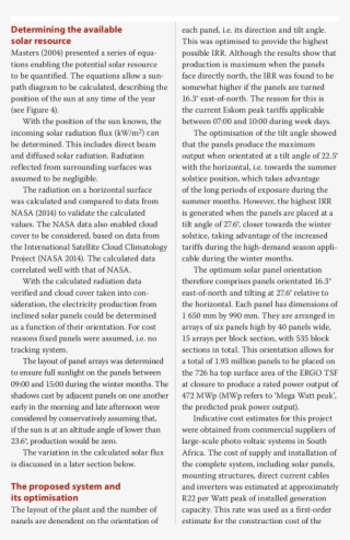 Sun Path Diagram For The Ergo Tsf Site