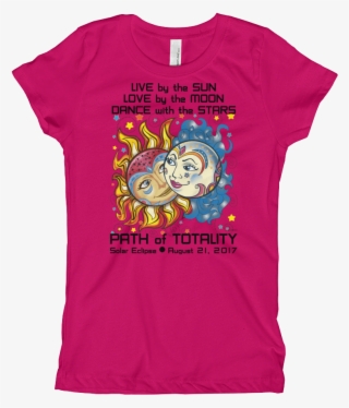 Girls Solar Eclipse Princess T-shirt