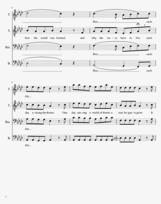 Rose Among The Thorns Sheet Music Composed By Arr