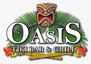 Oasis Tiki Bar And Grill Logo