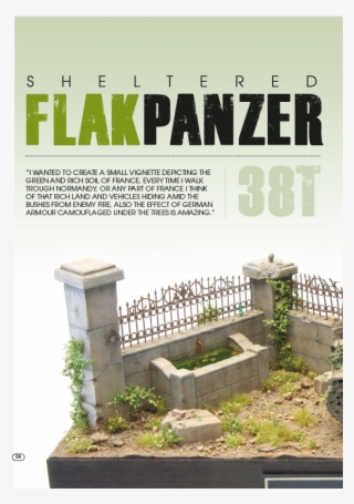 Afv67 Sheltered Flakpanzer Diorama