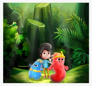Lovely Children Of The Forest Game Digitalpen Drawing
