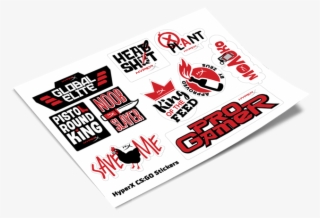 Hyperx Cs - Go Stickers