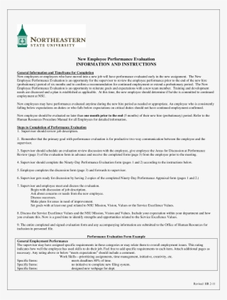 Sample Employee Evaluation Main Image