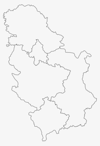 Statistic Regions Of Serbia Map