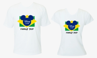 Camisetas Para Viagem Casal Disney