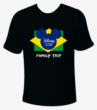 Camiseta Para Viagem À Disney